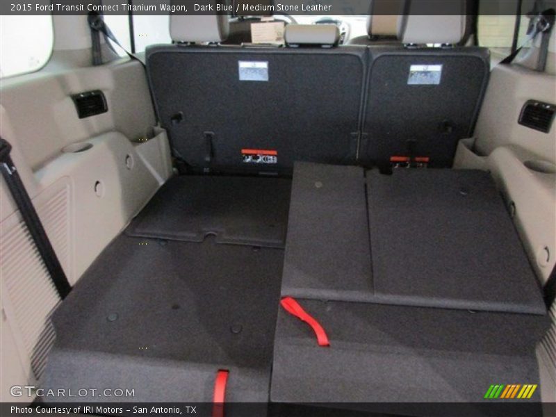 Dark Blue / Medium Stone Leather 2015 Ford Transit Connect Titanium Wagon