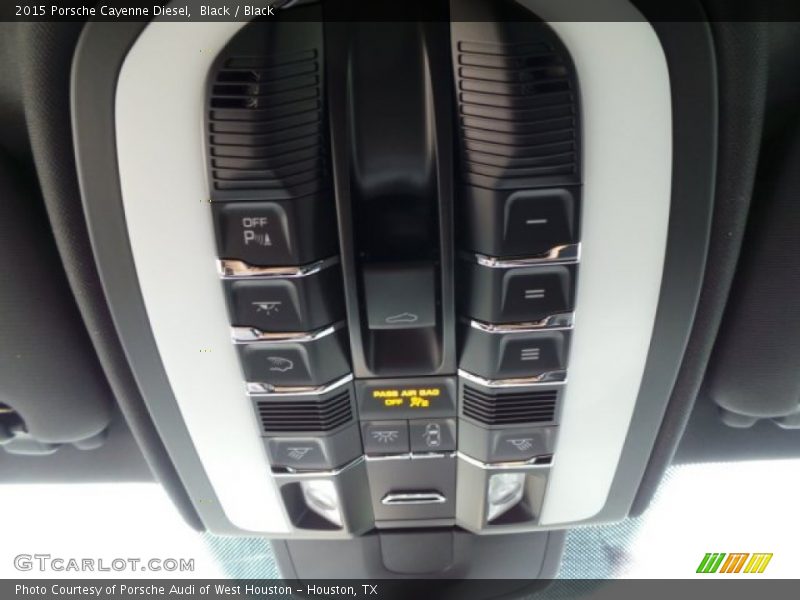 Black / Black 2015 Porsche Cayenne Diesel