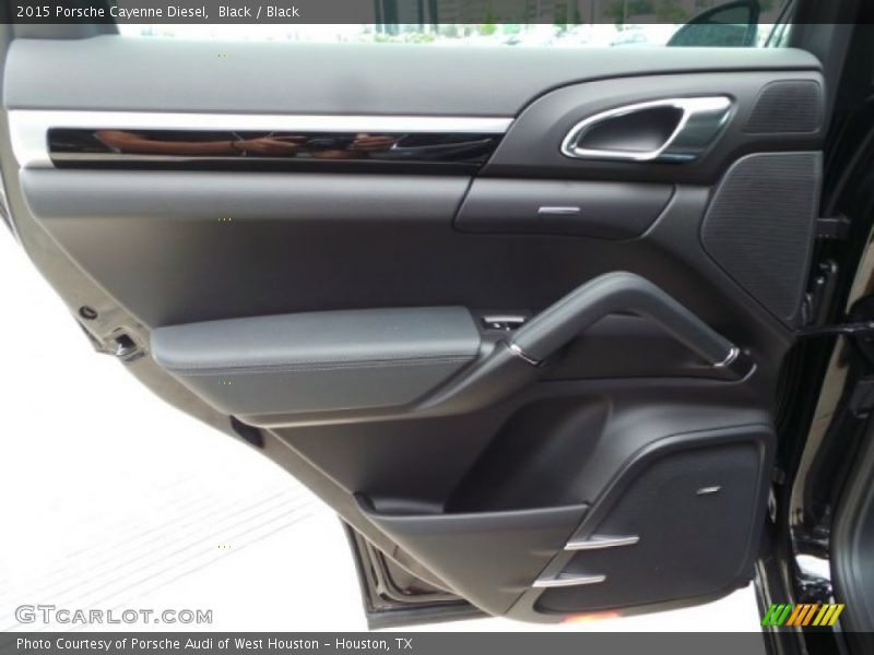 Black / Black 2015 Porsche Cayenne Diesel
