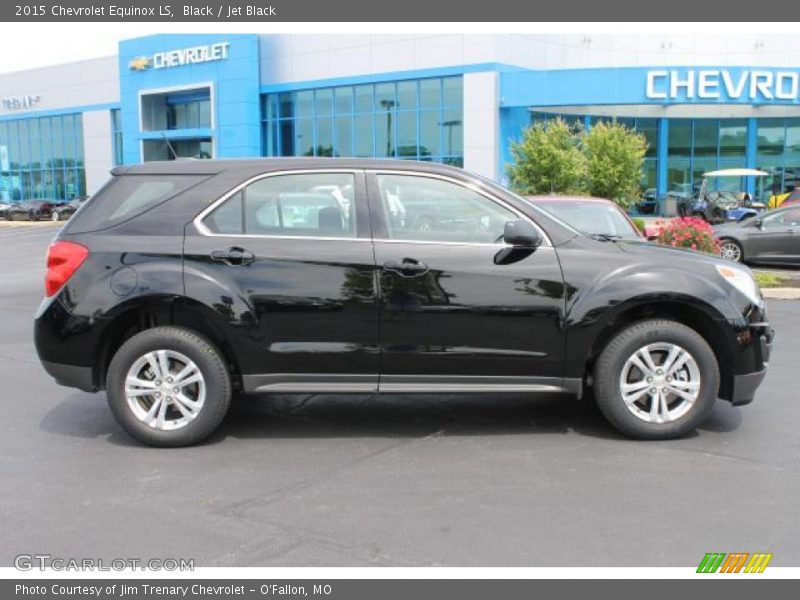 Black / Jet Black 2015 Chevrolet Equinox LS