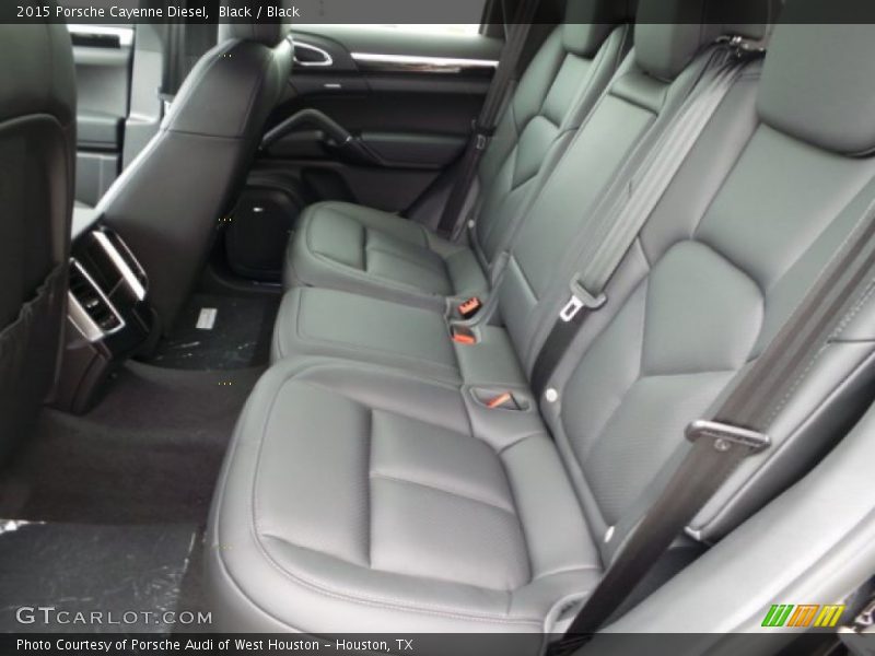 Black / Black 2015 Porsche Cayenne Diesel