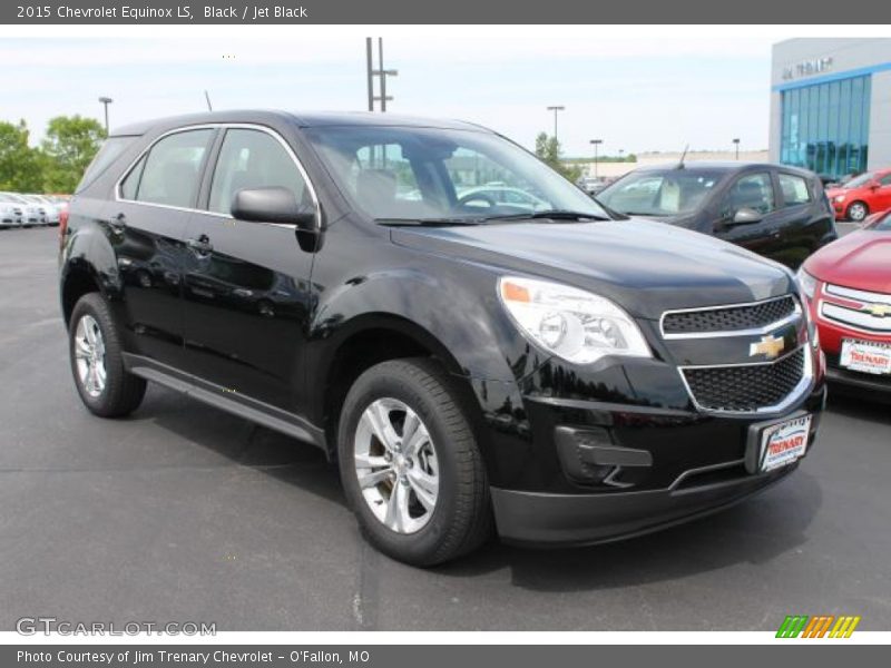 Black / Jet Black 2015 Chevrolet Equinox LS