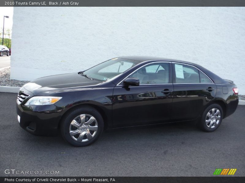 Black / Ash Gray 2010 Toyota Camry LE