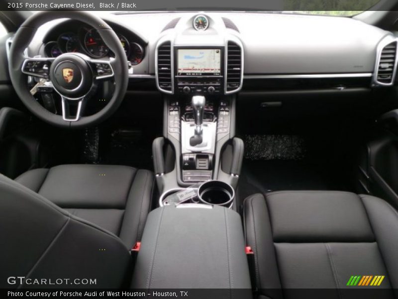 Black / Black 2015 Porsche Cayenne Diesel