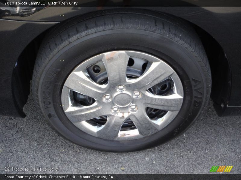 Black / Ash Gray 2010 Toyota Camry LE
