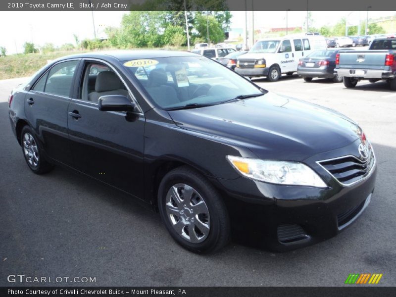 Black / Ash Gray 2010 Toyota Camry LE