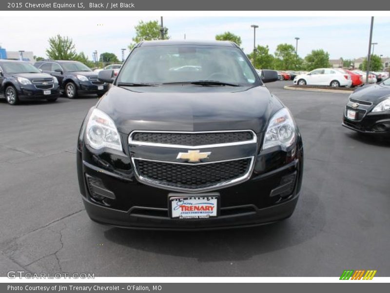 Black / Jet Black 2015 Chevrolet Equinox LS