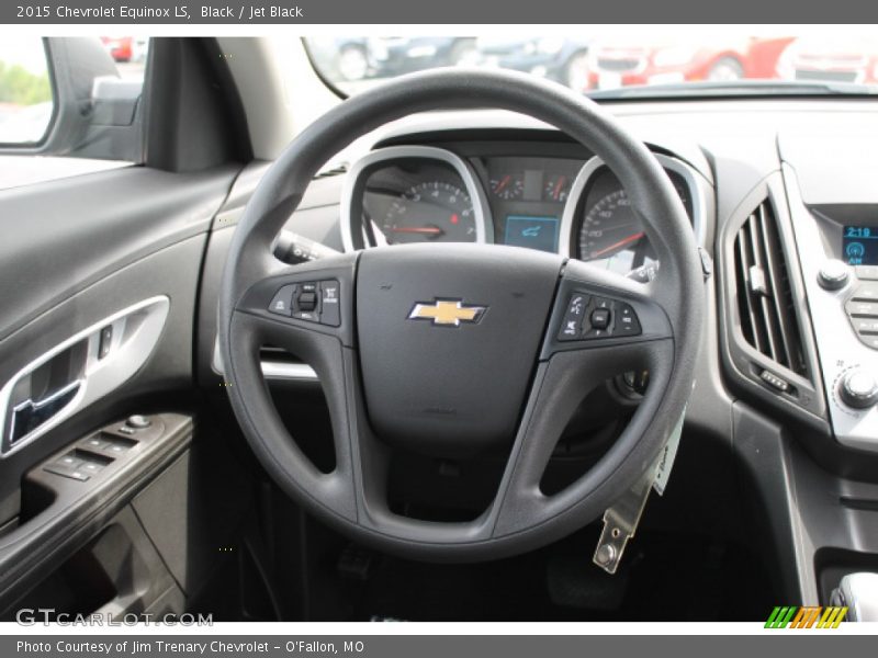 Black / Jet Black 2015 Chevrolet Equinox LS