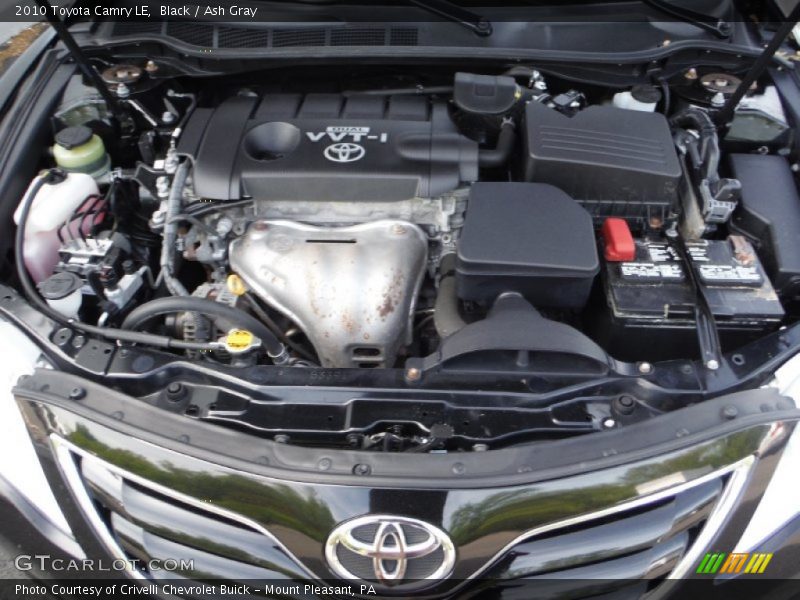 Black / Ash Gray 2010 Toyota Camry LE