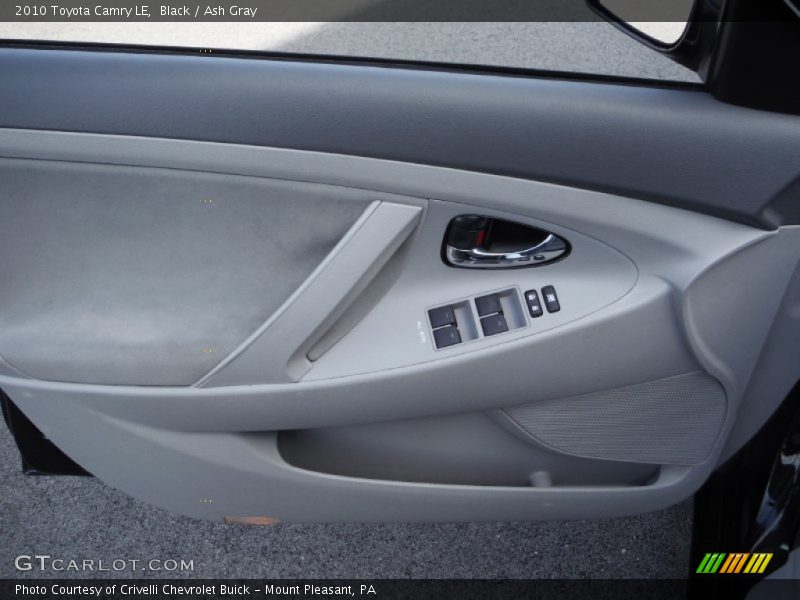 Black / Ash Gray 2010 Toyota Camry LE