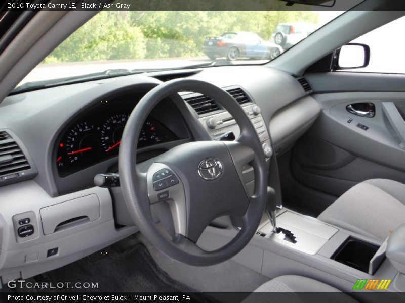 Black / Ash Gray 2010 Toyota Camry LE