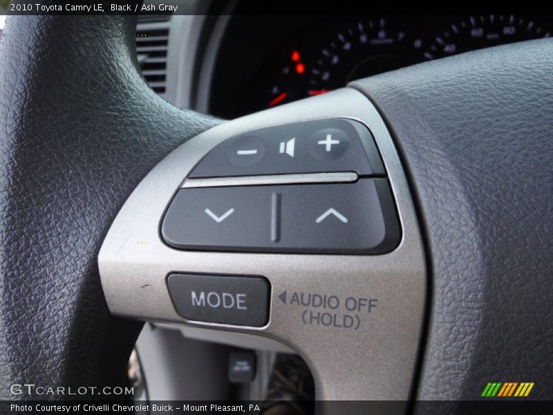 Black / Ash Gray 2010 Toyota Camry LE