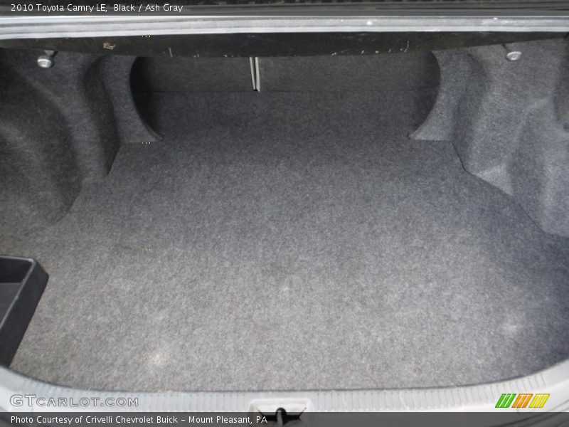 Black / Ash Gray 2010 Toyota Camry LE