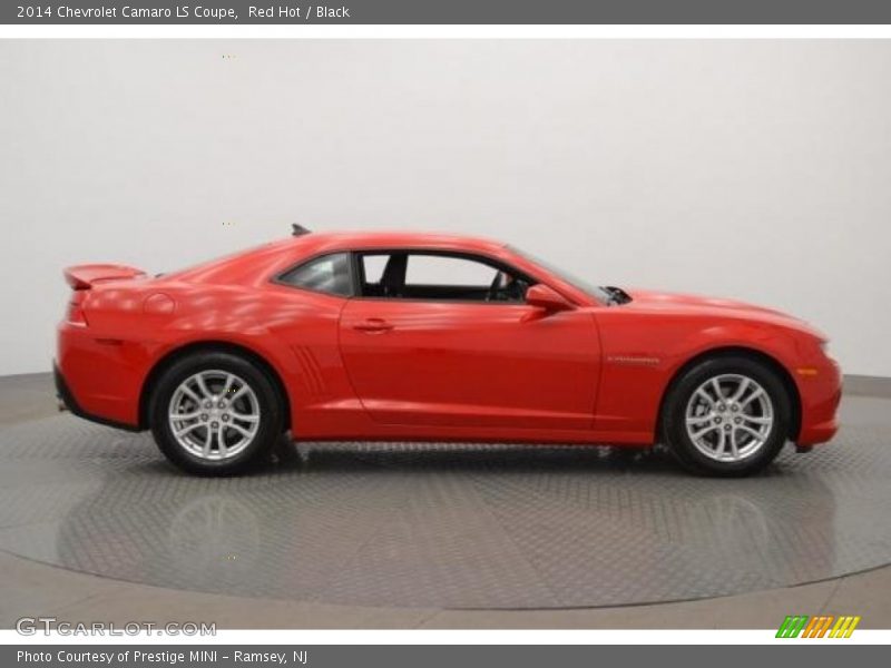 Red Hot / Black 2014 Chevrolet Camaro LS Coupe