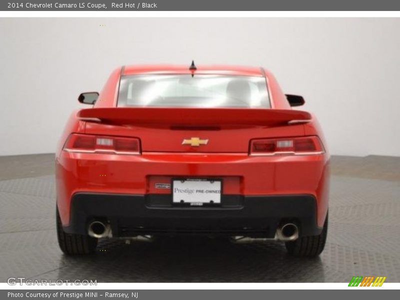 Red Hot / Black 2014 Chevrolet Camaro LS Coupe