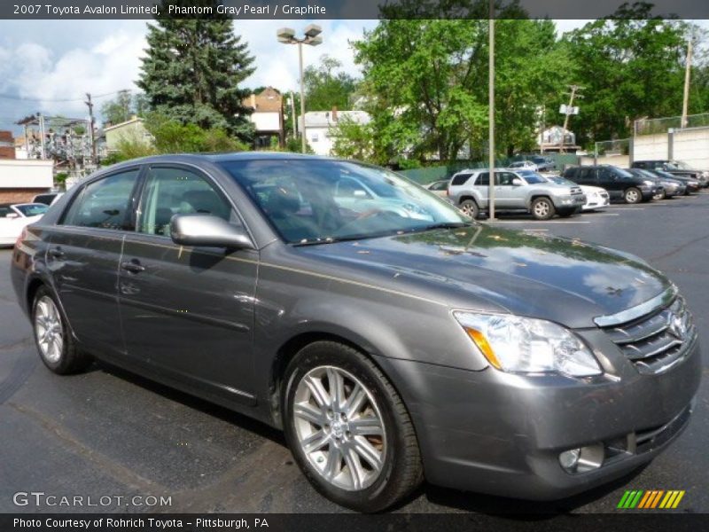 Phantom Gray Pearl / Graphite 2007 Toyota Avalon Limited
