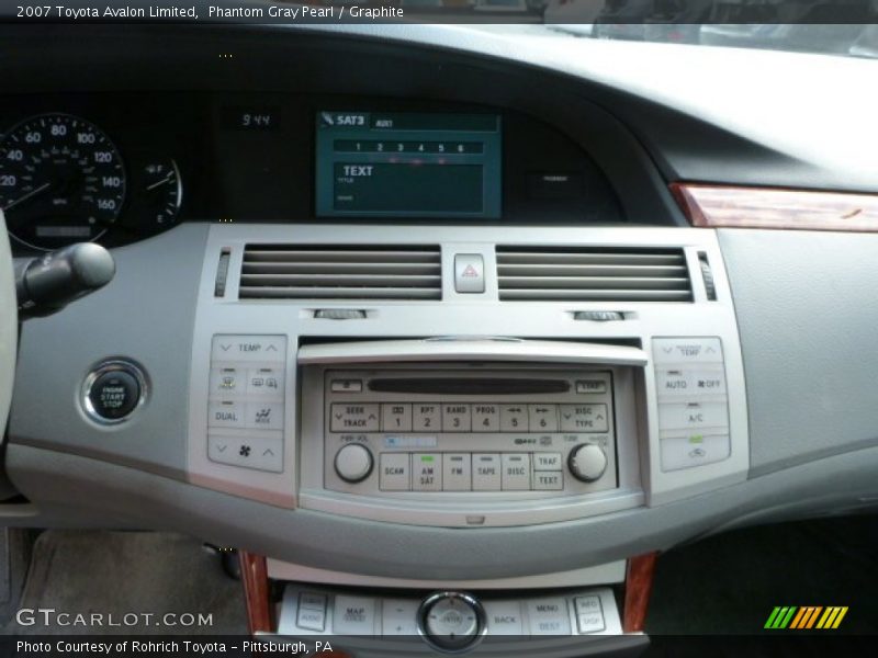 Phantom Gray Pearl / Graphite 2007 Toyota Avalon Limited