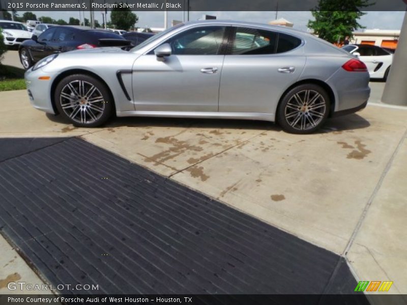  2015 Panamera S Rhodium Silver Metallic