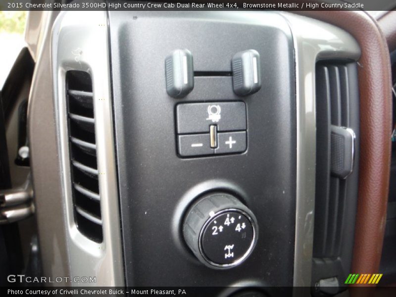 Brownstone Metallic / High Country Saddle 2015 Chevrolet Silverado 3500HD High Country Crew Cab Dual Rear Wheel 4x4