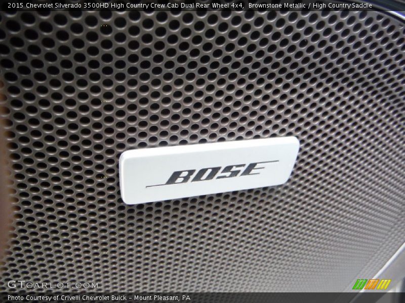 Brownstone Metallic / High Country Saddle 2015 Chevrolet Silverado 3500HD High Country Crew Cab Dual Rear Wheel 4x4