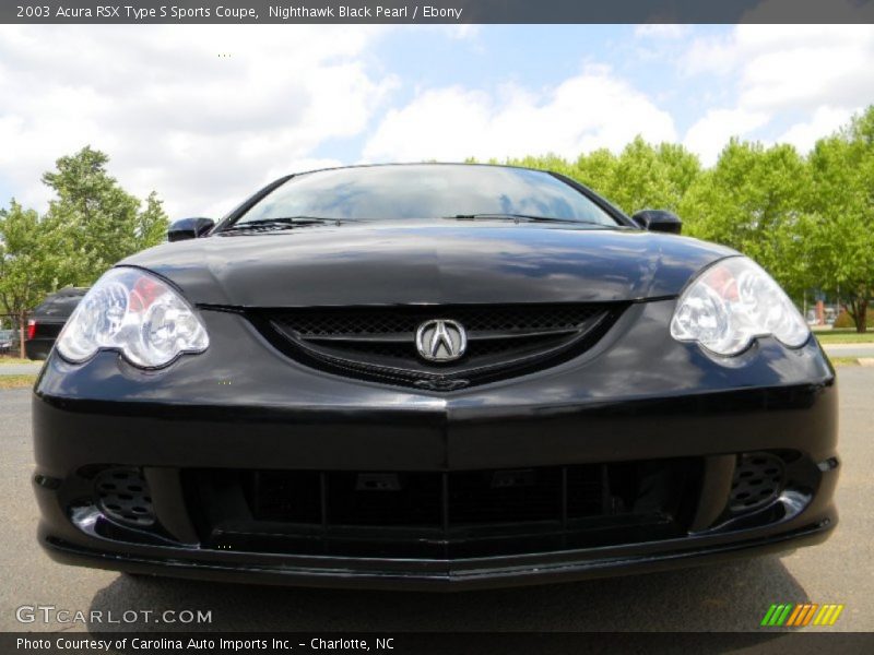 Nighthawk Black Pearl / Ebony 2003 Acura RSX Type S Sports Coupe