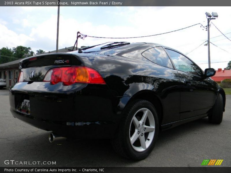 Nighthawk Black Pearl / Ebony 2003 Acura RSX Type S Sports Coupe