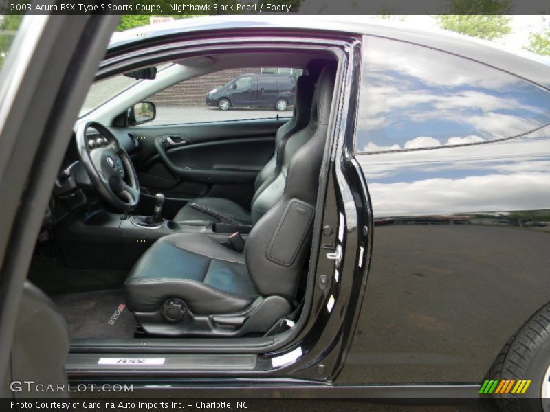 Nighthawk Black Pearl / Ebony 2003 Acura RSX Type S Sports Coupe