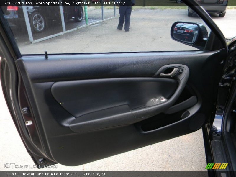 Nighthawk Black Pearl / Ebony 2003 Acura RSX Type S Sports Coupe