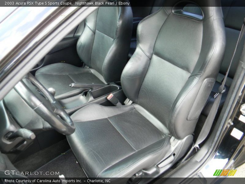Nighthawk Black Pearl / Ebony 2003 Acura RSX Type S Sports Coupe