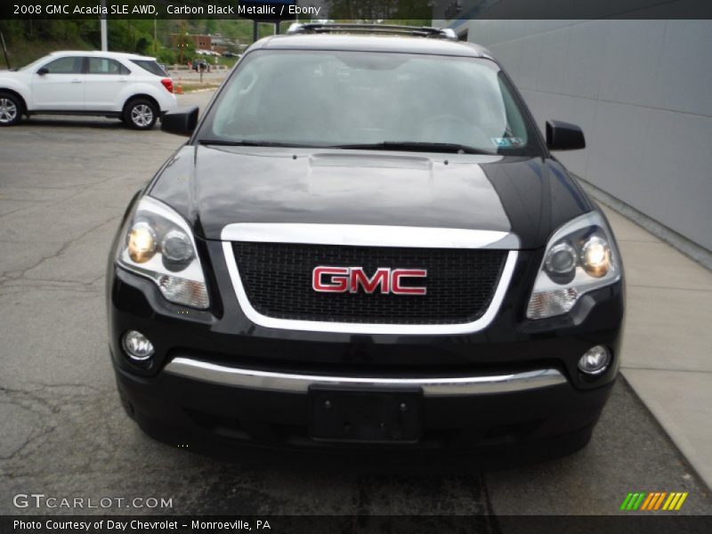 Carbon Black Metallic / Ebony 2008 GMC Acadia SLE AWD