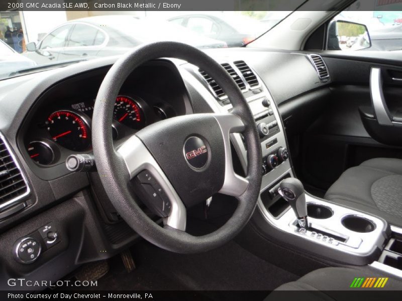 Carbon Black Metallic / Ebony 2008 GMC Acadia SLE AWD