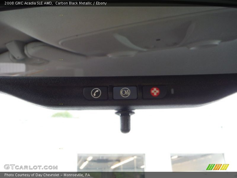 Carbon Black Metallic / Ebony 2008 GMC Acadia SLE AWD