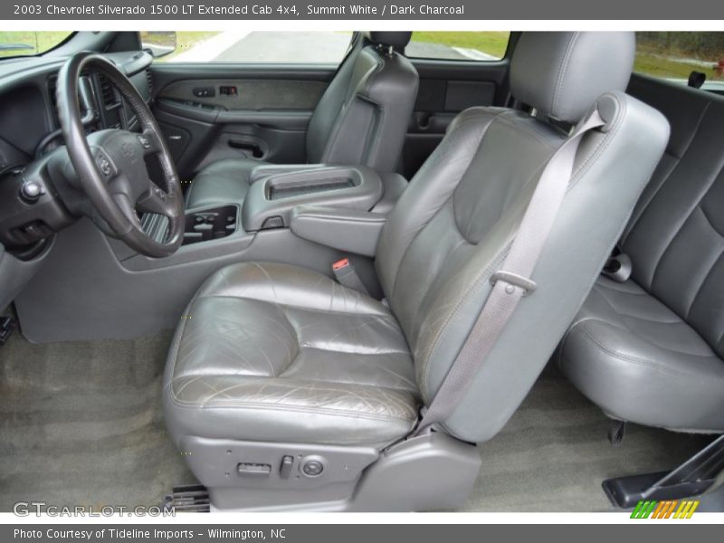 Summit White / Dark Charcoal 2003 Chevrolet Silverado 1500 LT Extended Cab 4x4