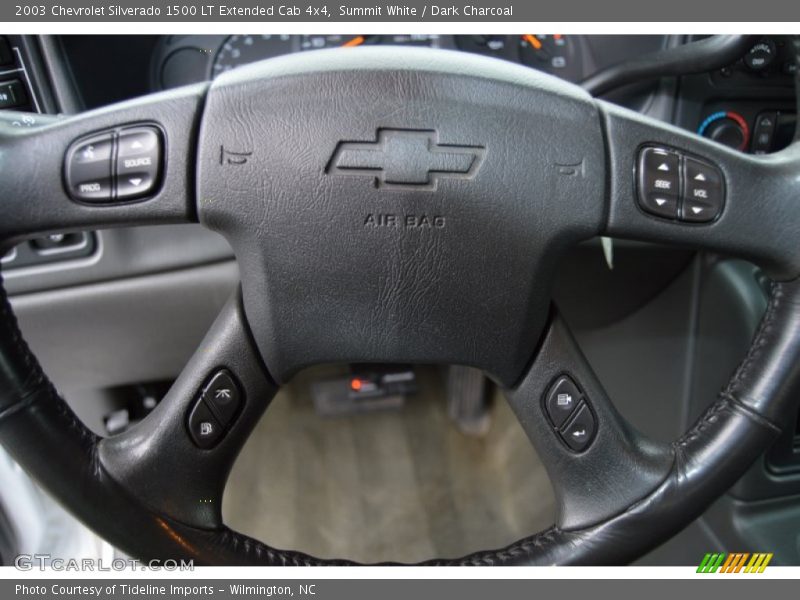 Summit White / Dark Charcoal 2003 Chevrolet Silverado 1500 LT Extended Cab 4x4