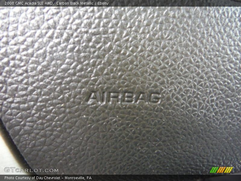 Carbon Black Metallic / Ebony 2008 GMC Acadia SLE AWD