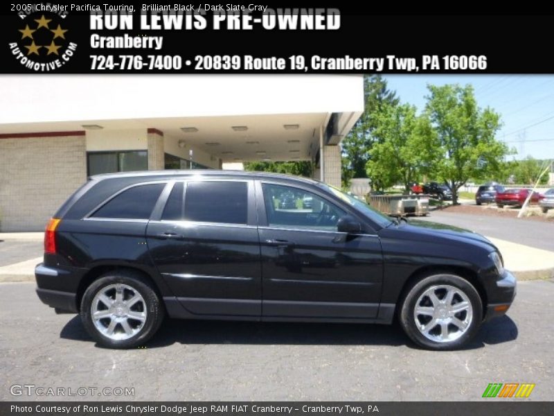 Brilliant Black / Dark Slate Gray 2005 Chrysler Pacifica Touring
