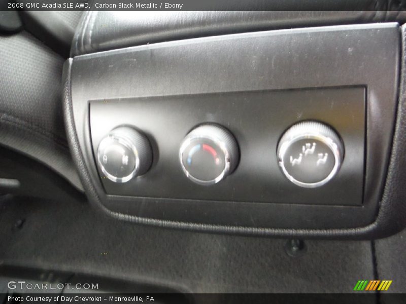Carbon Black Metallic / Ebony 2008 GMC Acadia SLE AWD