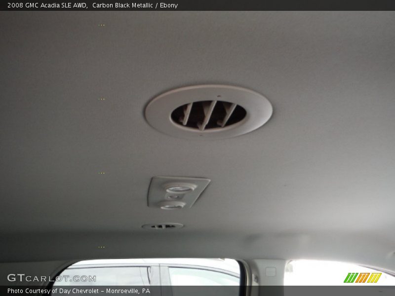 Carbon Black Metallic / Ebony 2008 GMC Acadia SLE AWD