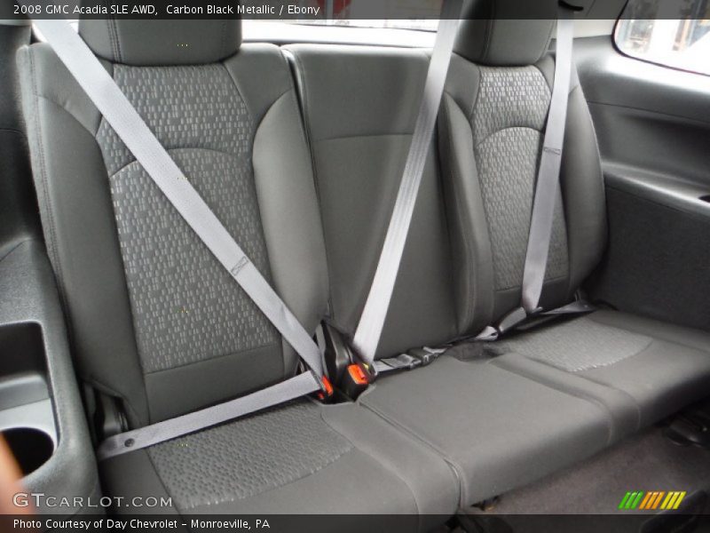 Carbon Black Metallic / Ebony 2008 GMC Acadia SLE AWD