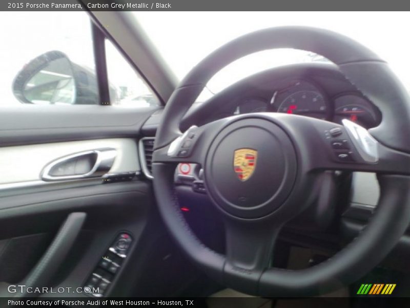 Carbon Grey Metallic / Black 2015 Porsche Panamera