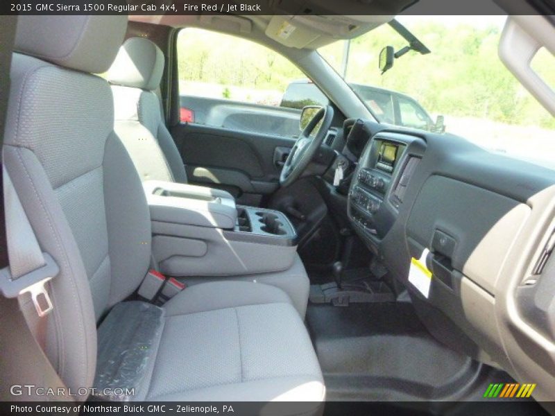 Fire Red / Jet Black 2015 GMC Sierra 1500 Regular Cab 4x4