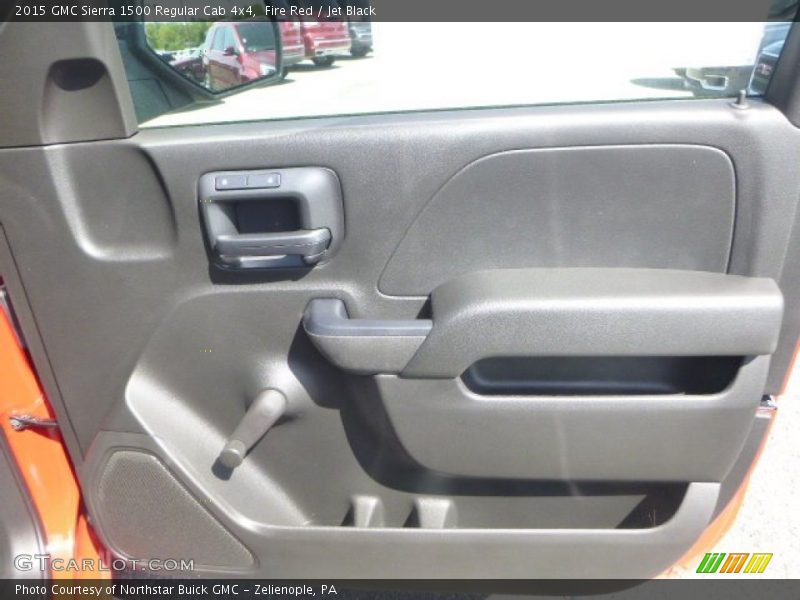 Fire Red / Jet Black 2015 GMC Sierra 1500 Regular Cab 4x4