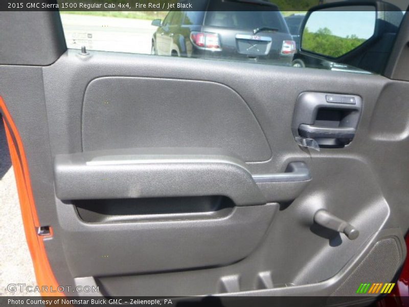 Fire Red / Jet Black 2015 GMC Sierra 1500 Regular Cab 4x4