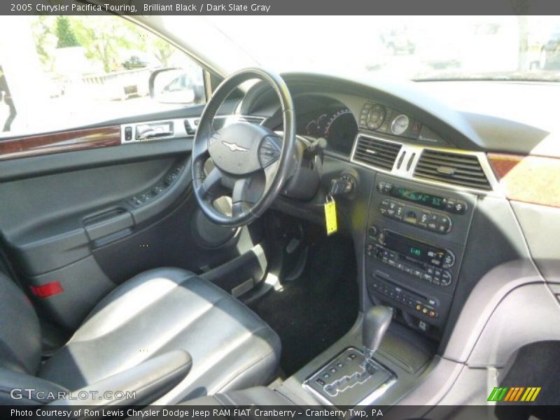 Brilliant Black / Dark Slate Gray 2005 Chrysler Pacifica Touring