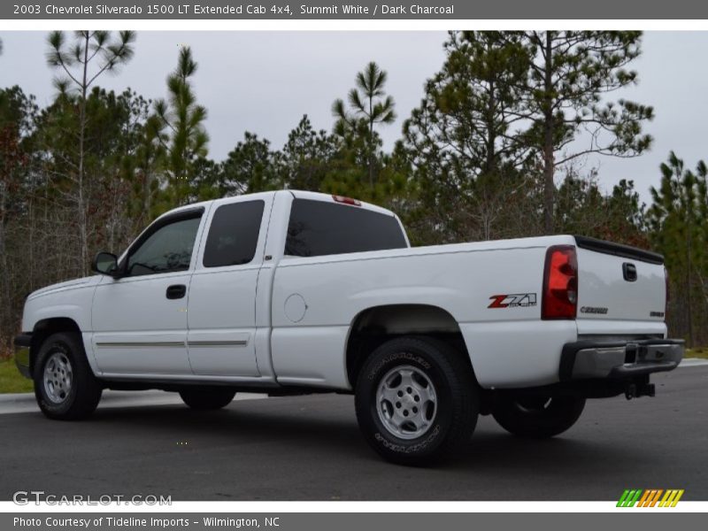 Summit White / Dark Charcoal 2003 Chevrolet Silverado 1500 LT Extended Cab 4x4