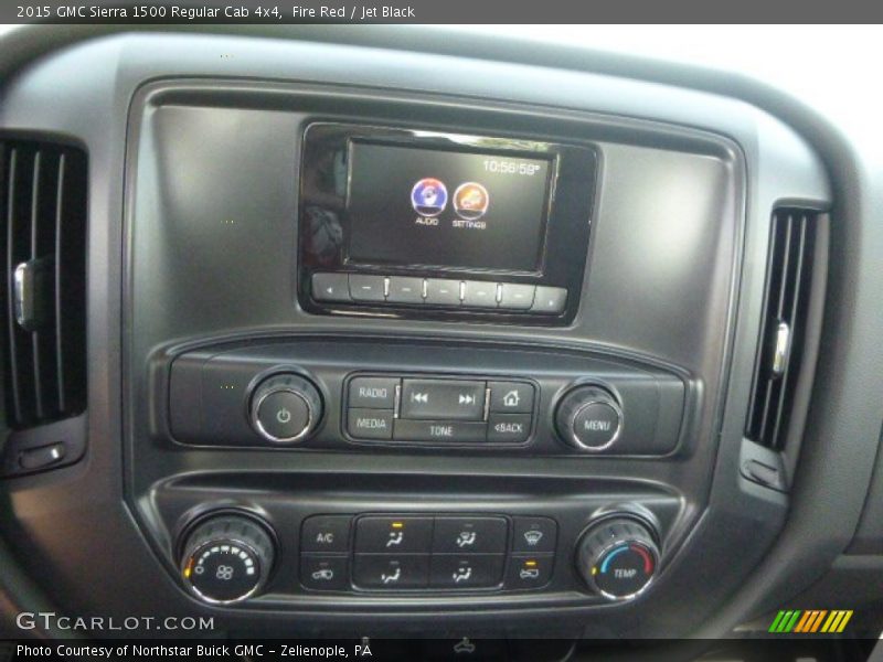 Fire Red / Jet Black 2015 GMC Sierra 1500 Regular Cab 4x4