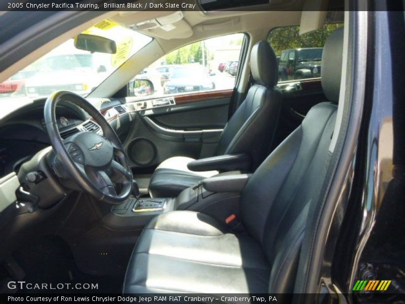Brilliant Black / Dark Slate Gray 2005 Chrysler Pacifica Touring