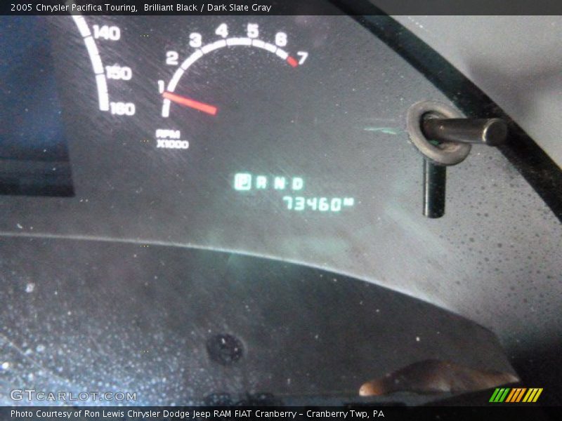 Brilliant Black / Dark Slate Gray 2005 Chrysler Pacifica Touring