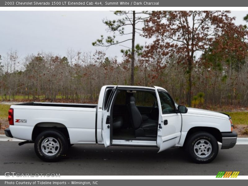 Summit White / Dark Charcoal 2003 Chevrolet Silverado 1500 LT Extended Cab 4x4