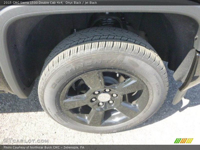 Onyx Black / Jet Black 2015 GMC Sierra 1500 Double Cab 4x4